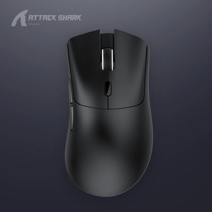 Attack Shark R1 – Ratón Gaming Inalámbrico 18K DPI | Triple Conexión | Ultraligero de 59 g y con Sensor PAW3311