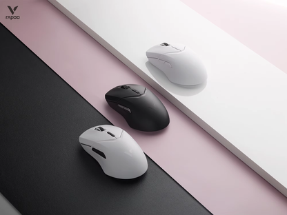 Rapoo VT9 Pro – Ratón Gaming Inalámbrico 26K DPI, 68 g Ultraligero, 10 Botones Programables y Respuesta 1 ms