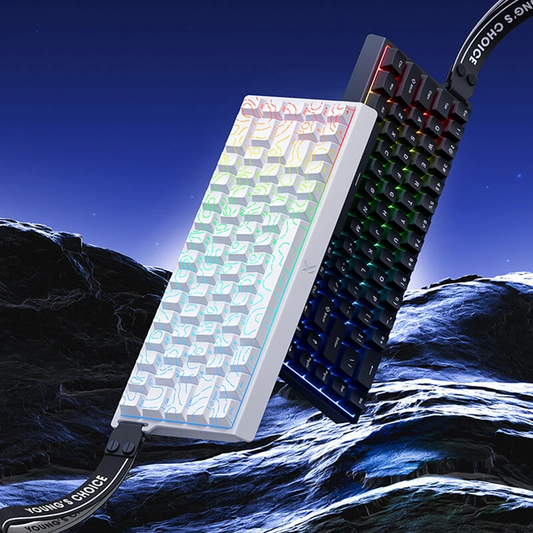 Teclado MCHOSE ACE 68 Pro – Interruptores Magnéticos, 8000 Hz, 0.1Ms Latencia, RGB Personalizable, 68 Teclas para Gaming Competitivo