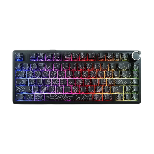 AULA F75 Pro — Teclado Mecánico 75% PBT Hot-Swap RGB (Bluetooth/2.4G/USB-C)
