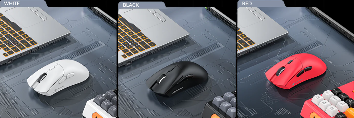 Attack Shark R1 – Mouse Gaming Inalámbrico 18K DPI | Triple Conexión | Ultraligero de 59 g y con Sensor PAW3311
