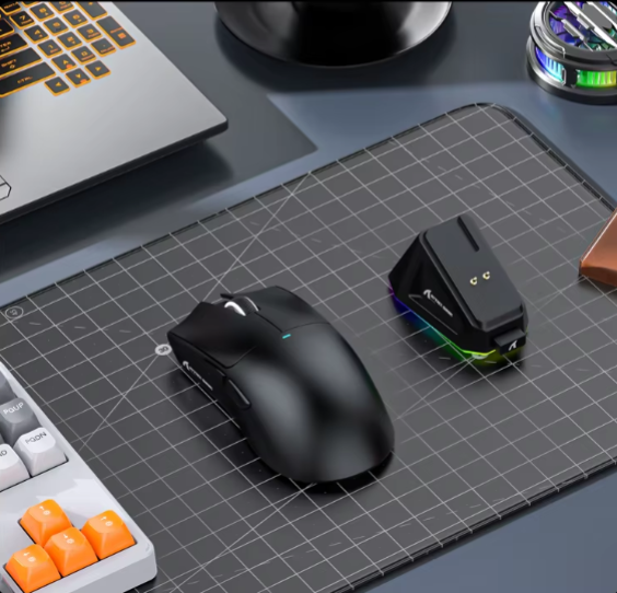 Attack Shark R1 – Mouse Gaming Inalámbrico 18K DPI | Triple Conexión | Ultraligero de 59 g y con Sensor PAW3311